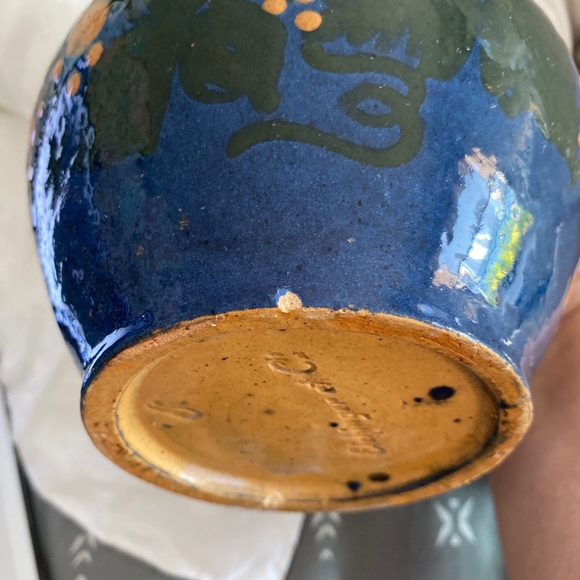 Elchinger et Cie French pottery vase - Picture 5 of 5